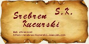 Srebren Kucurski vizit kartica
